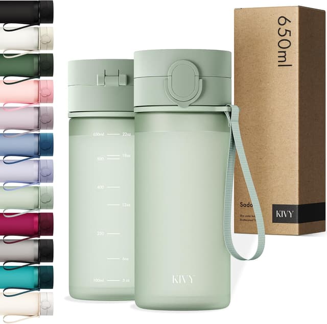 Thumbnail 6 de KIVY Trinkflasche 1,5 Liter – auslaufsicher, kohlensäuregeeignet & spülmaschinenfest