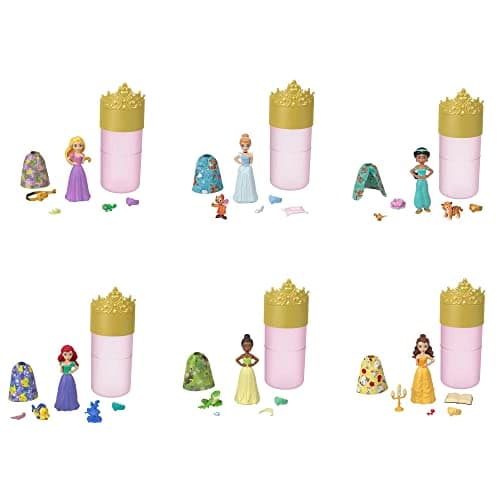 Detalle 1 de Mattel Disney Princess Minis Color Reveal HMB69 🎎