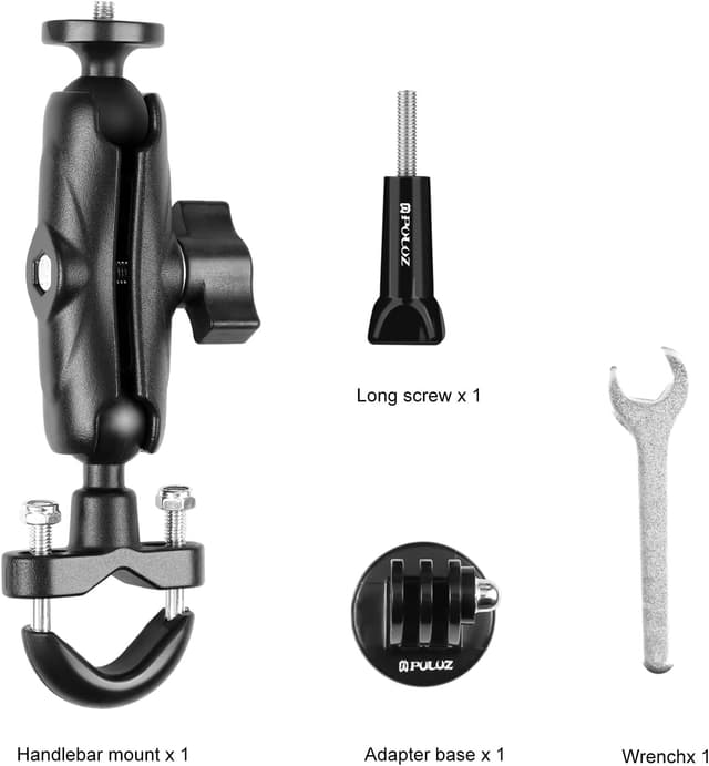 Thumbnail 6 de PULUZ Motorrad-Lenkerhalterung fĂŒr Action-Kameras đ„