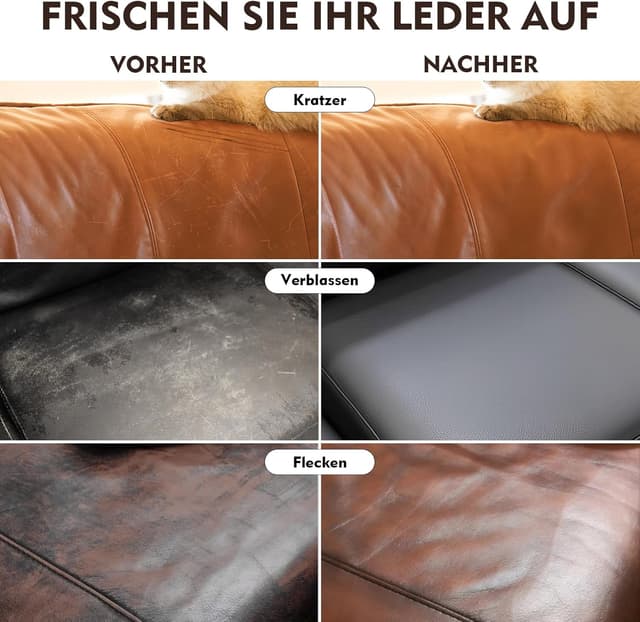 Thumbnail 3 de TOMBARINGR Leder Reparatur Set Kastanienbraun