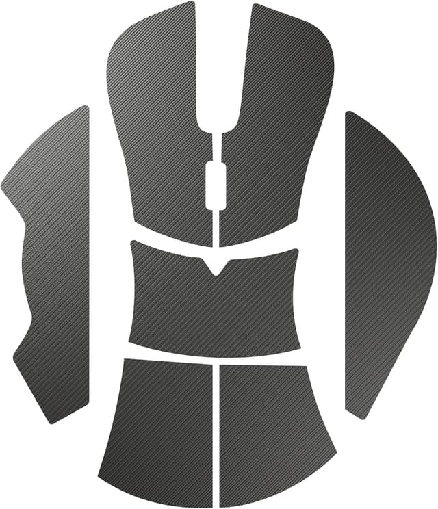 Detalle 2 de GLORIOUS Gaming Mouse Grip Tape per Model O- Minus (Grip antiscivolo) con adesivo 3M, nero, 0,5 mm