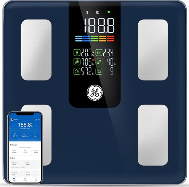 Imagen de GE Smart Scale 500 lb Bluetooth Body Weight Monitor ⚖ en OfertitasTOP