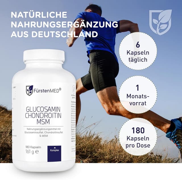 Thumbnail 4 de FürstenMED Glucosamin Chondroitin 180 Kapseln