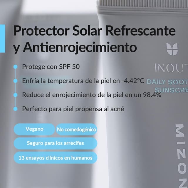Detalle 2 de MIZON INOUT Soothing Sunscreen SPF50+ (50ml)