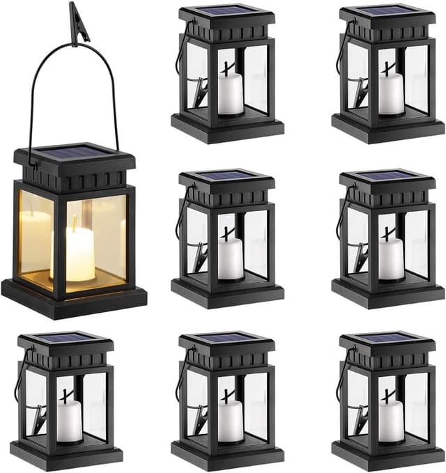 Imagen de GIGALUMI Solar Hanging Lantern 8 Pack en OfertitasTOP