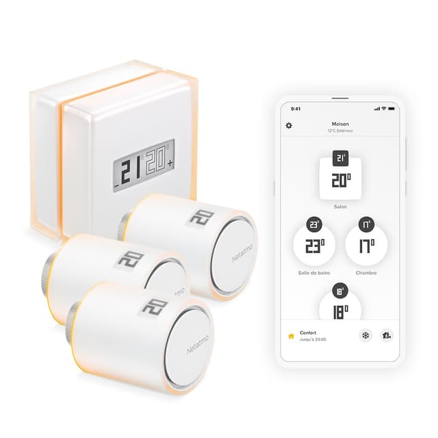 Thumbnail 5 de Netatmo NTH01 Thermostat connecté intelligent Wi‑Fi