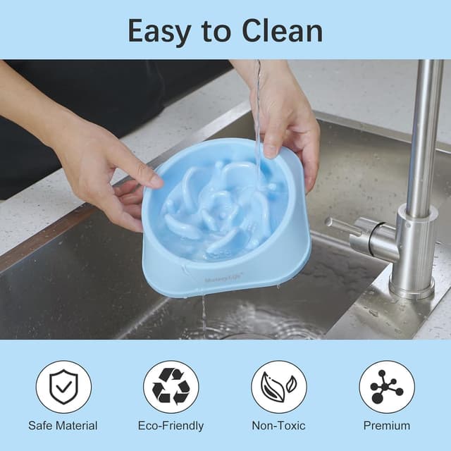 Thumbnail 6 de MateeyLife slow feeder dog bowl 7.8 in