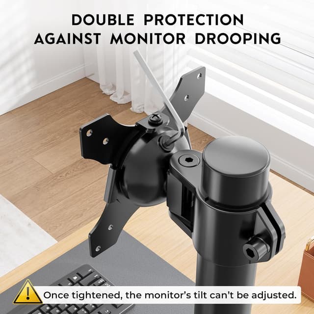 Thumbnail 5 de BONTEC Supporto Doppio Schermo Verticale 13–34