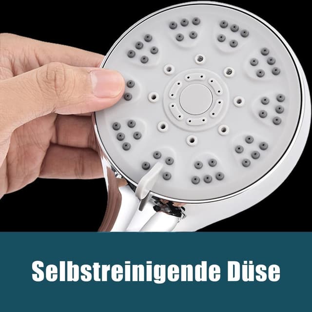 Thumbnail 4 de Duschkopf 1,5 m Wassersparend Chrom