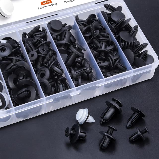 Detalle 2 de 140 Stück Auto Befestigung Clips Set