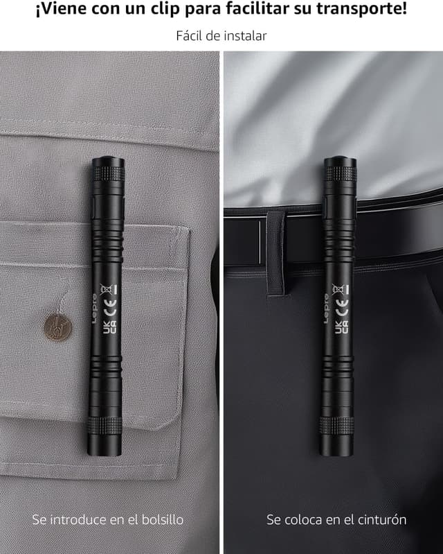 Thumbnail 2 de Lepro Linterna UV 365nm mini