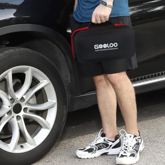 Detalle de GOOLOO EVA Protection Case for GP3000 and GT4000/GT4000S/GT6000 12V jump starters