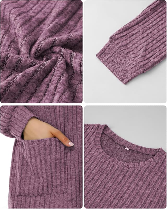 Detalle 2 de Tanmolo Damen Pullover mit Rundhals