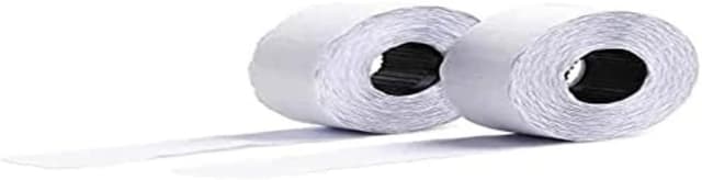 Detalle de AVERY Zweckform PLP1226 Etikettenrolle (12 x 26 mm, permanent haftend) – 10 Rollen weiß