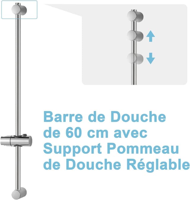 Thumbnail 2 de OFFO Barre de Douche 60cm