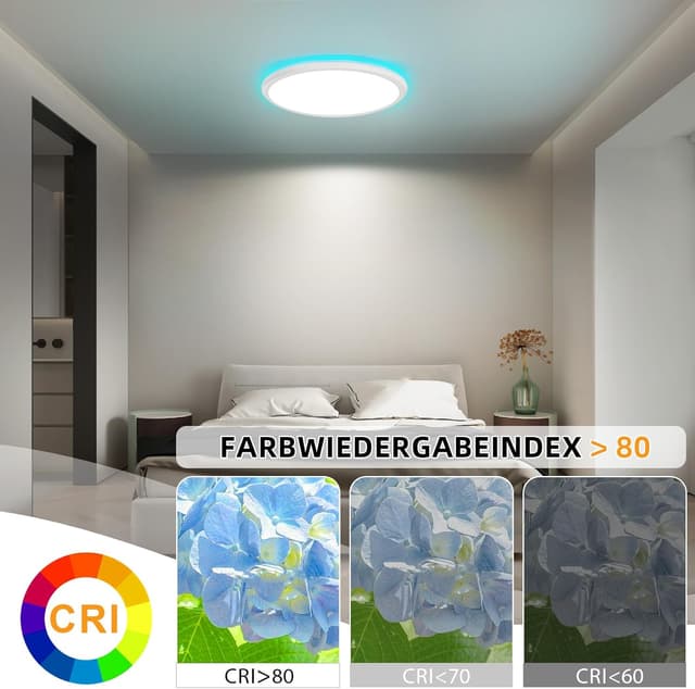 Thumbnail 6 de muyuua Deckenlampe LED 30 cm 23 W