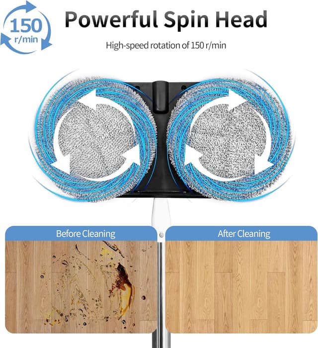 Detalle 2 de AlfaBot WS-24 Cordless Electric Mop