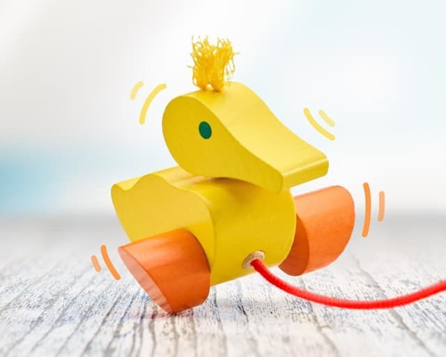 Thumbnail 2 de Selecta 62001 Karla Nachzieh Ente 10 cm 🐤