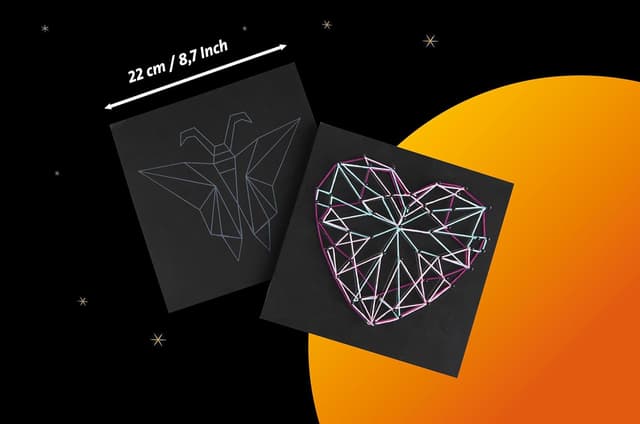 Thumbnail 4 de Lena 42650 String Art Kinder Bastelset