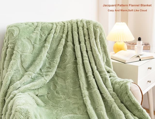 Detalle de DuShow flannel fleece throw blanket 130x150 cm
