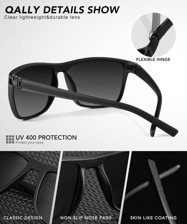Thumbnail 6 de QALLY Polarized Sunglasses for Men