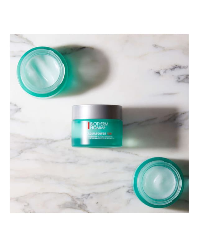 Detalle 2 de Biotherm Homme Aquapower 72 H crema hidratante 72 h 💧