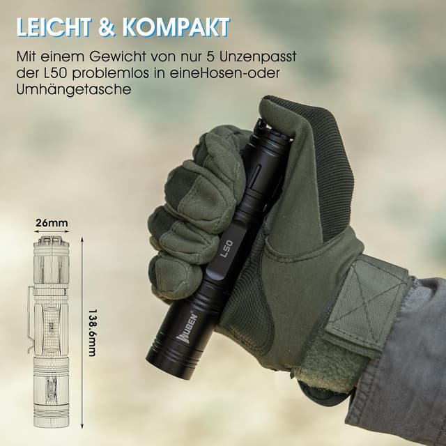 Thumbnail 4 de WUBEN L50 lampe de poche 1200 lm 🔦