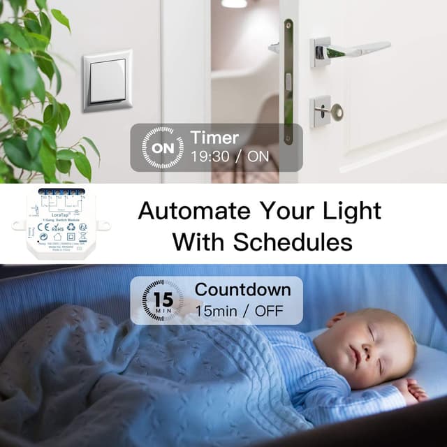 Thumbnail 4 de LoraTap Interrupteur WiFi 2300W 10A