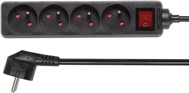 Thumbnail 3 de Perel Bloc multiprise 4 prises 1,5 m