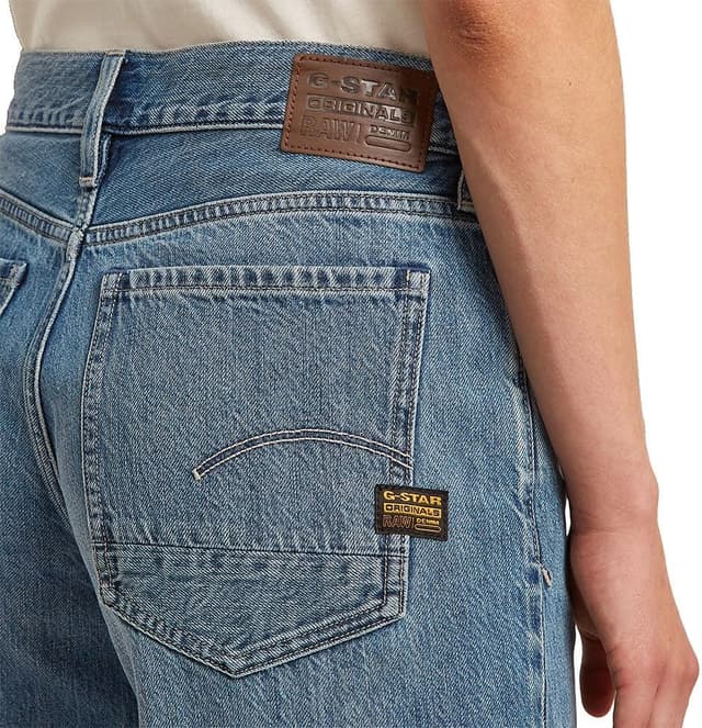 Detalle de G‑Star Damen Judee Loose Low Waist Jeans mit Reißverschluss
