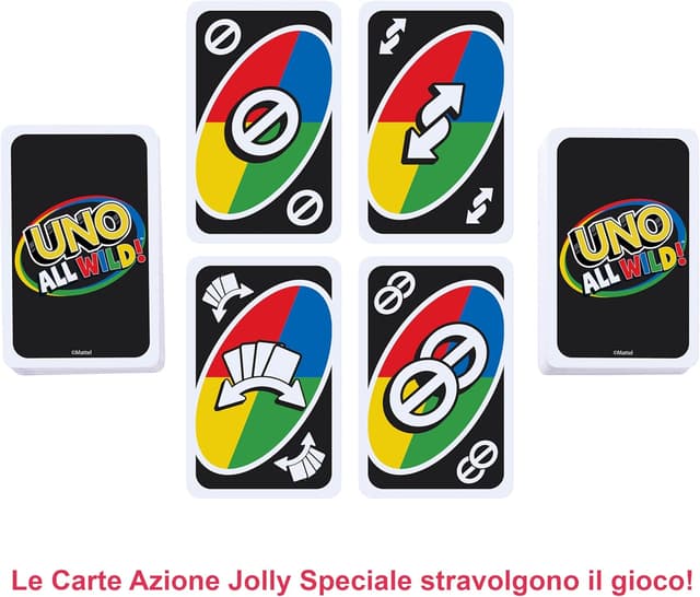 Thumbnail 4 de Mattel Games UNO All Wild 7+ 🎲