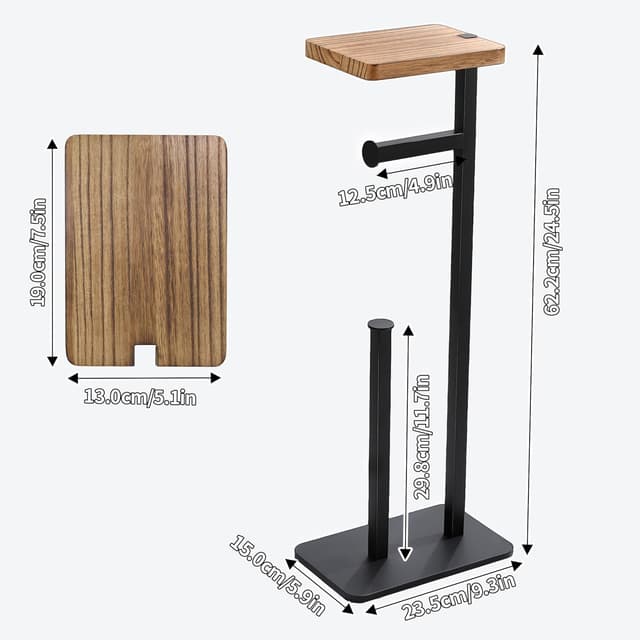 Detalle 2 de AIDILI porte papier toilette 4 rouleaux