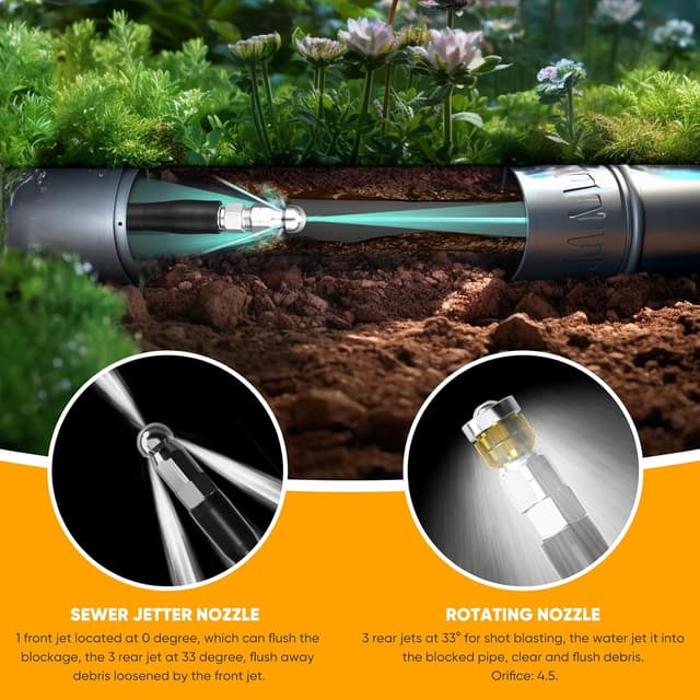 Thumbnail 5 de Ampvolts Tubo di pulizia 30 m