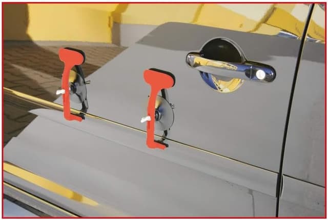 Detalle de KS Tools 140.1020 serie di ventose per montaggio di modanature, 6 pezzi