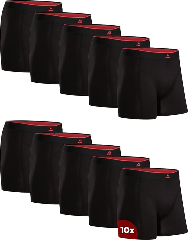 Detalle de Bambus-Boxershorts von Danish Endurance, 65% Viskose