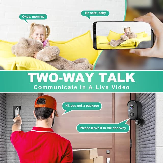 Thumbnail 5 de Security Cameras Wireless Outdoor 2K Battery