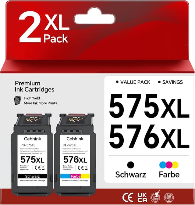 Detalle de PG-575 CL-576 XL Ersatzpatronen 450/420 Seiten