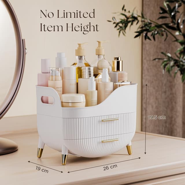 Thumbnail 6 de VG VISIONGOOD Make-Up Organizer 2 Schubladen Weiß