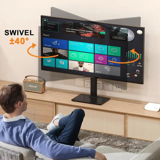 Detalle 2 de XINLEI TV stand 200x200 VESA, 17-43in