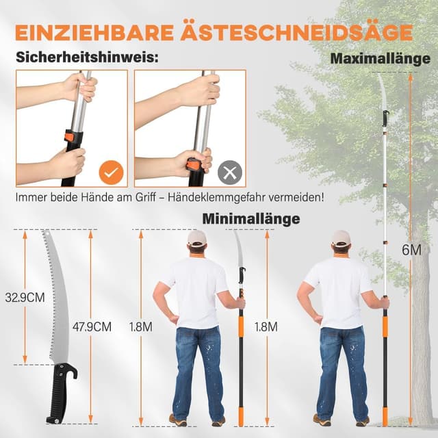 Detalle 1 de SMONTER 6M Baum-Trimm-Säge