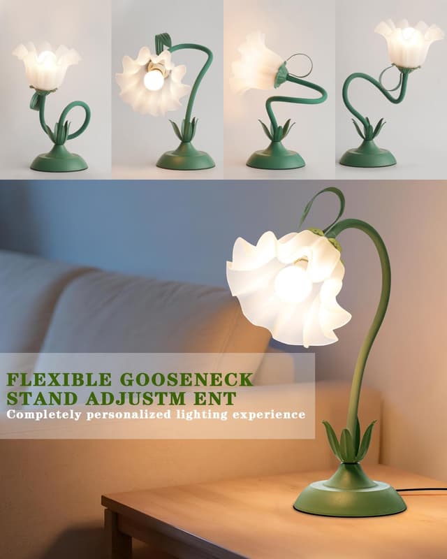 Detalle 2 de WERFOP Floral Table Lamp 3-Mode