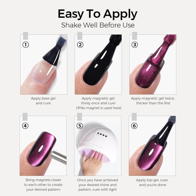 Thumbnail 6 de TOMICCA Gel UV occhi di gatto 6 colori