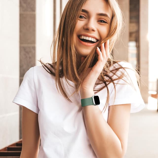 Detalle de Superuper 6 Pack Waterproof Stretch Band for Apple Watch (waterproof elastic straps)