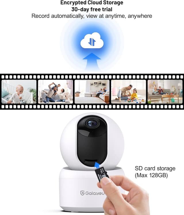 Thumbnail 6 de GALAYOU G2 2K Pet Camera with 360° tracking