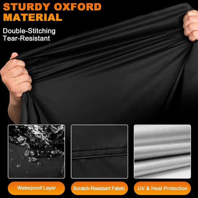 Thumbnail 2 de Favoto Motorcycle Cover 96.5 x 41.3 x 49.2 inches 🏍