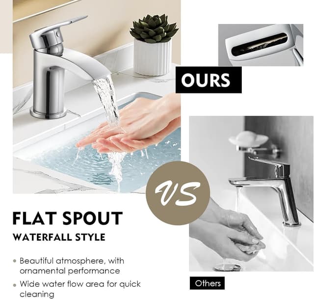 Thumbnail 4 de Hapilife Basin Mixer Tap 1/2″ Mono Chrome 🚰