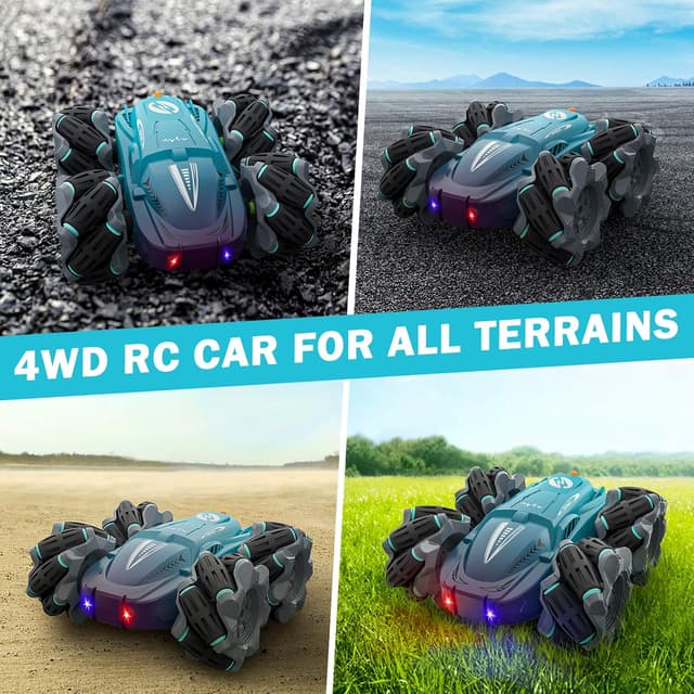 Detalle de Buoeuik Voiture RC 4WD 360°