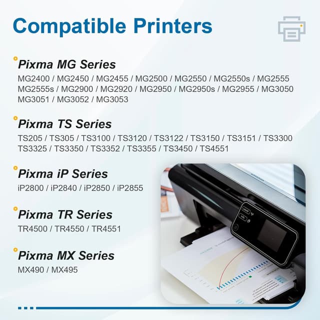 Detalle 2 de Kompatibles Multipack PG-545XL CL-546XL Druckerpatronen für Canon