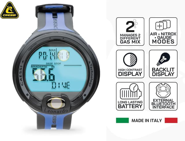 Thumbnail 2 de CRESSI Leonardo Ordenador de Buceo para Adultos Unisex 🧉