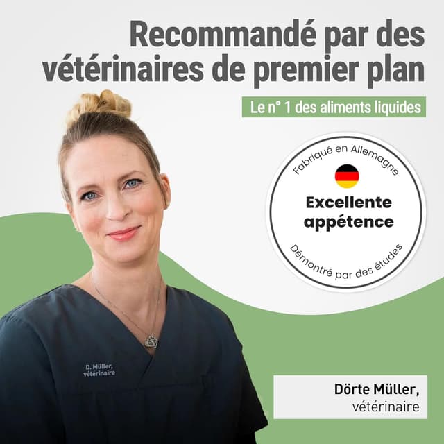 Detalle de RECOACTIV Recovery Immunitaire pour Chats (3 x 90 ml) — alimentation diététique complète pour convalescence et prise de poids